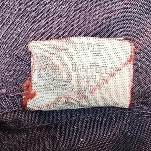 John Paul Richard Uniform  Purple Tie Dye Utility Tencel Y2K Medium Midi Skirt - Picture 12 of 12